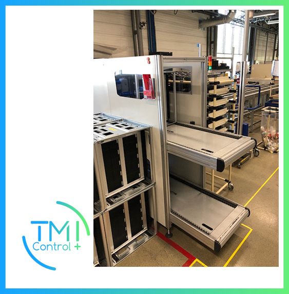 Fin de ligne 5 racks 90° NUTEK type NTM620SL-FW occasion