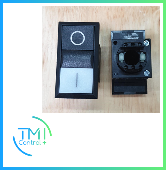 SIEMENS - 00349458-01 - On-Off pushbutton 3SB3 wt(I)/bl(0)