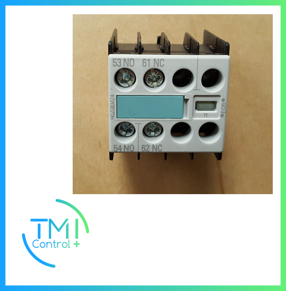 SIEMENS - 03048564-01 Auxil. switch block 3RH19/2pole/1NC+1NO