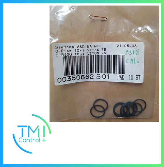 SIEMENS - 00350662S01 O-Ring 10 x 1 Viton 75