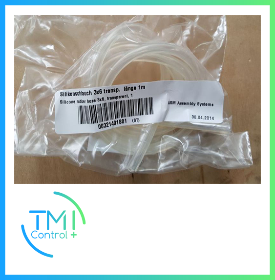 SIEMENS - 00321401S01 Silicon Hose 3*6 transparent length 1m