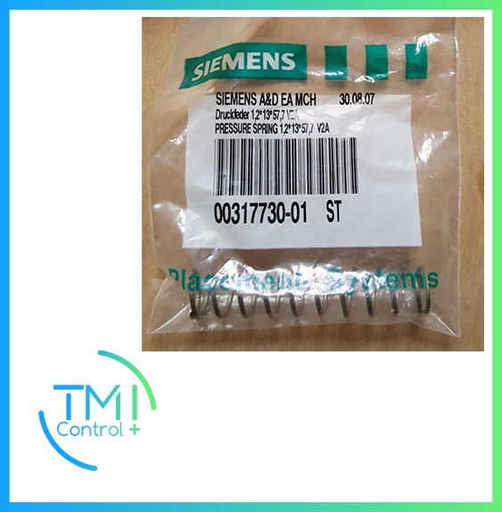 SIEMENS - 00317730-01 PRESSURE SPRING 1,2 x 13 x 57,7 - V2A